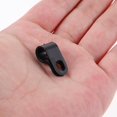 thumbnail image 2 of 100pcs Rope Light Clips P-Style Mounting Cable Clips R-Type Plastic Cord Clamps Wall Self Tapping Fastener, 2 of 5