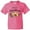 Neon Pink, variant on Inktastic Merry Christmas Cute Sloth with Santa Hat and Lights Youth T-Shirt