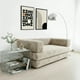 thumbnail image 5 of Ilios Innova | Sofá Cama Terni de 2 Plazas Comprimido Beige Moderno con Múltiples Configuraciones, Estructura Memory Foam y Tapizado Chenille Acanalado Suave., 5 of 9