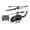 black, variant on segolike Flying Toys LED Night s Lights Remote Control Plane Flying 2.5 Channel Toy black