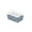 Blue, variant on Silicone Large Ice Cubes Tray with Lid 6 Compartment 125ml Freezer Container for Soup and Baby Food Storage