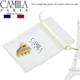 thumbnail image 4 of Camila Paris CP3195 French Hair Clip for Women, Small, Gold 2 inches Girls Hair Claw Clips Jaw Fashion Durable and Styling Hair Accessories for Women, Strong Hold No Slip Grip, Made in France, 4 of 20
