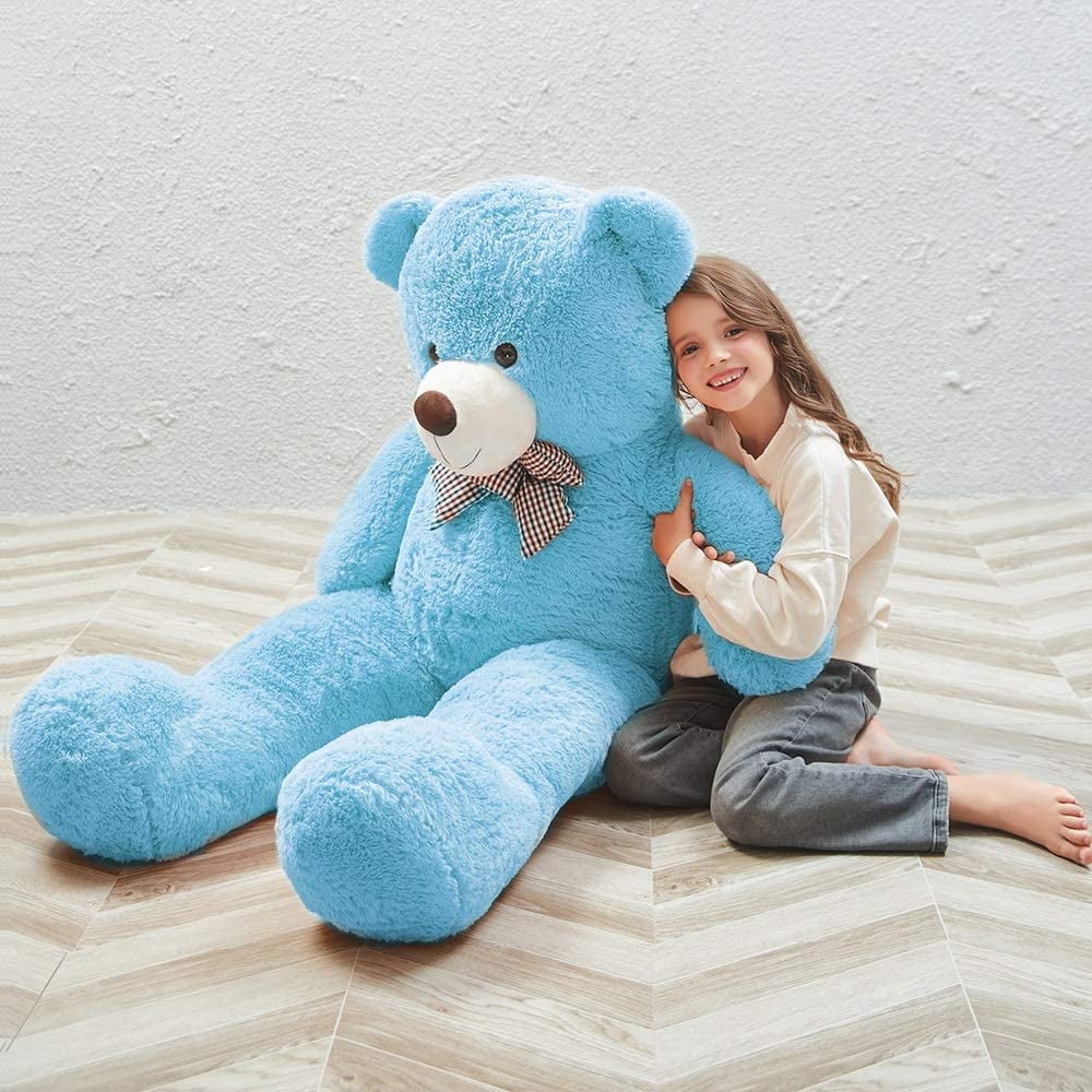 MorisMos Giant Teddy Bear 4ft Stuffed Animal Soft Big Bear Plush Toy