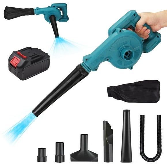 Cordless Leaf Blower with 1 Battery 2-in-1 21V Cordless Electric