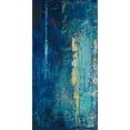 thumbnail image 2 of Pinto, Patricia 11x18 White Modern Wood Framed Museum Art Print Titled - Deep Blue Abstract, 2 of 4