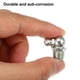 thumbnail image 5 of 50 piezas M10x1 boquilla de engrase 90 grados ángulo recto acero galvanizado grasa Zerk adaptador de ajuste para coche camión automotriz lubricación mecánica, 5 of 6