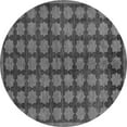 thumbnail image 1 of Ahgly Company Indoor Round Abstract Gray Modern Area Rugs, 6' Round, 1 of 4