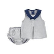 Patriotic Baby Girl Outfit Set, 2-Piece, Sizes 0/3-24 Months