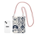 thumbnail image 5 of Multi-Color Cross-Body Handbag 8.27×5.91in Waterproof, Scratch-Resistant And Odor-Free Detachable Shoulder Strap Navy Geometric Patterns_2, 5 of 8