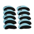 thumbnail image 1 of 10 Uds. De planchas de Golf impermeables, tocados de palos de Golf, protección para la cabeza, regalo para golfista Azul kusrkot Cubierta de cabeza de hierro de golf, 1 of 6