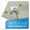 thumbnail image 3 of Colored Reinforced Hanging Folders, Legal Size, 1/5-Cut Tab, Gray, 25/box | Bundle of 5 Boxes, 3 of 7