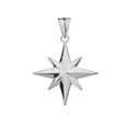 thumbnail image 4 of North Star Pendant Necklace in Sterling Silver, 16", 4 of 4