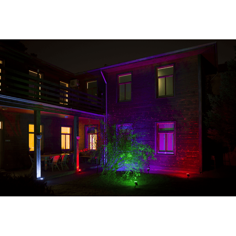 Linkind Solar Lights Outdoor Solar Landscape Spotlights Color