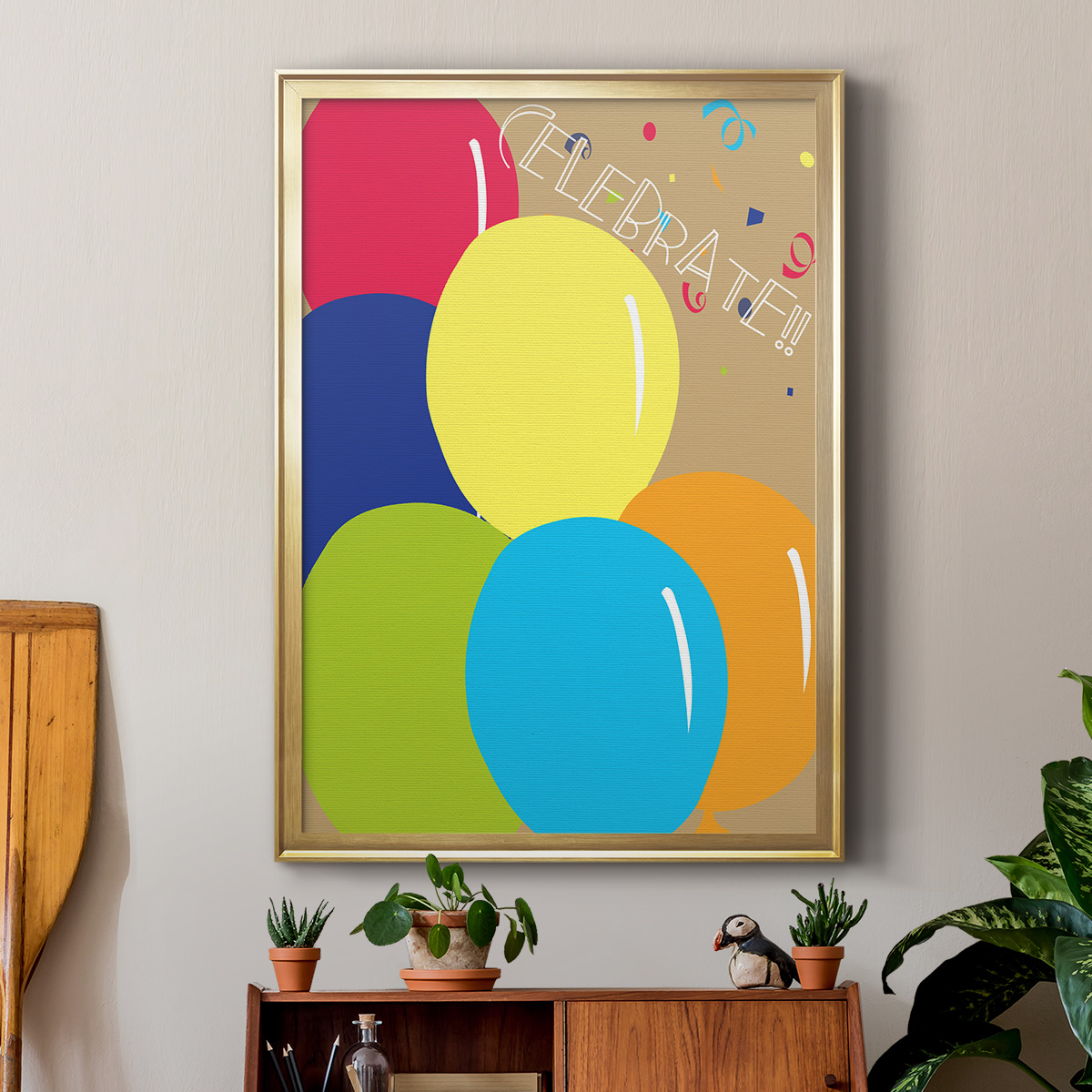 Celebrate Premium Framed Print - Ready to Hang