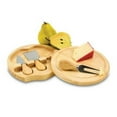 thumbnail image 2 of Picnic Time 878-00-505-433-0 Northwestern University Wildcats Engraved Brie Cheese Board Set & Tools&#44; Natural, 2 of 2