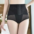thumbnail image 3 of HUPOM Anti Chafing Underwear Men Girls Panties High Waist Casual Tie Seamless Waistband Black L, 3 of 9