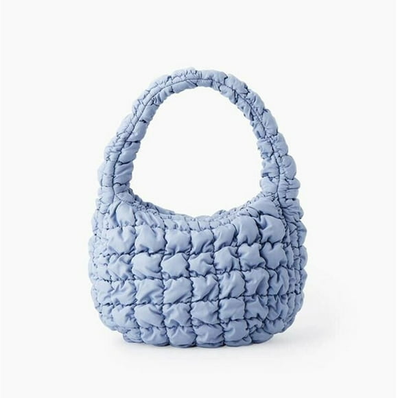 Cloud puff bag summer new pleated hand-held shoulder crossbody cloud bag small