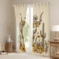 thumbnail image 3 of Homewish Rustic Null Skull Curtains Pack of 2 (42x84 Each),Country Western Cowboy Curtains Blackout,Tropical Desert Cactus Bedroom Curtains For Girls Kids,Microfiber Bedroom Decor, 3 of 6