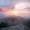 Great Smoky Mountain Scenery, variant on Elephant Stock Pink Sunrise Wall Art - Horizontal Multi Panel Canvas - Living Room Wall Decor - Nature Multi Panel - Pink And Blue Decor - 29" x 12"