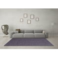 thumbnail image 3 of Ahgly Company Indoor Square Abstract Light Blue Contemporary Area Rugs, 8' Square, 3 of 4