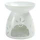 thumbnail image 5 of Candelabro de lámpara de té de cerámica, quemador de aceite esencial con cuchara, calentador de cera tallada blanca, estufa de aromaterapia para cumpleaños y regalos de boda de San Valentín, 5 of 6