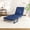 Blue, variant on Folding Sofa Bed 5-in-1 Convertible Chair with 5-Position Adjustable Backrest and Pillow, Space-Saving Sleeper for Living Room Bedroom Office Blue
