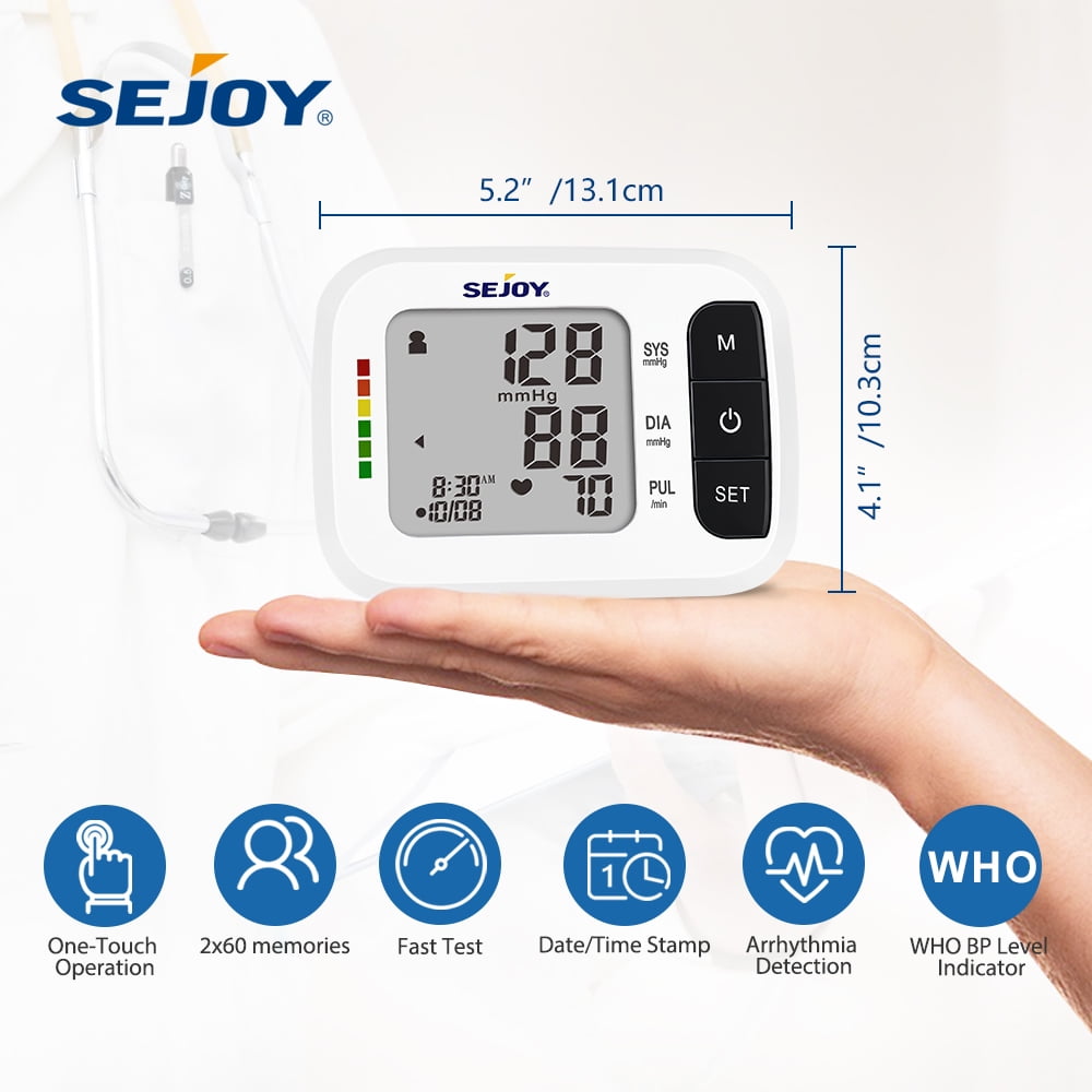 Wrist Blood Pressure Monitor DBP-2141 – SEJOY Store