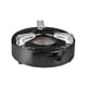 thumbnail image 2 of Estufa de alcohol compacta, horno duradero, estufa de camping ligera de acero inoxidable, quemador de alcohol para cocinar al aire libre, camping, Negro DYNWAVEMX horno de campamento, 2 of 7