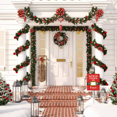 thumbnail image 4 of Eveokoki Yard Sign with Stakes Santa Stops In Days Lawn Sign Colorful Lawn Patio Yard Decorations for Holiday Party Home Lawn Pathway Walkway Decorations Supplies, 17.6", 4 of 5