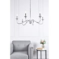 thumbnail image 2 of Rohan 6 lights polished nickel chandelier, 2 of 9