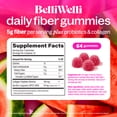 thumbnail image 5 of BelliWelli Daily Fiber Gummy Supplement with Probiotics, and Collagen - Watermelon 64 Count, 5 of 12