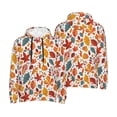 thumbnail image 6 of Bingfone Autumn Leaves Men's Drawstring Hoodie Long Sleeve Pocket Sweatshirts-XX-Large, 6 of 6