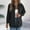 #29-Black, variant on Womens Outerwear Autumn Casual Lapel Collar Round Neck Loose Solid Color Long Sleeve Coat