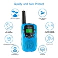 thumbnail image 4 of Walkie Talkies SANJOIN de largo alcance para niños de 3 a 8 años, 22 canales, 4 of 7