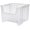 Clear, variant on Akro-Mils 13018 Stak-N-Store Heavy Duty Stackable Open Front Plastic Storage Container Bin, (17-1/2-Inch x 16-1/2-Inch x 12-1/2-Inch), Blue, (2-Pack)