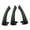 RHD Set Black, variant on 6PCS Full Set LHD RHD Passenger Interior Door Pull Handle Cover Trim For BMW 3 Series E90 E91 E92 316 318 320 325 328i