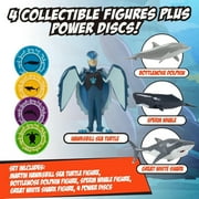 Wicked Cool Toys Wild Kratts 4-Pack Creature Power Action Figure, Swimmers