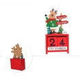 thumbnail image 4 of Wooden Christmas Calendar Christmas Decorations Desk Calendars Digital Calendar Desktop Calendar Decorations For Shelves Decor For Table Christmas Party Accessory Xmas Decor, 4 of 8