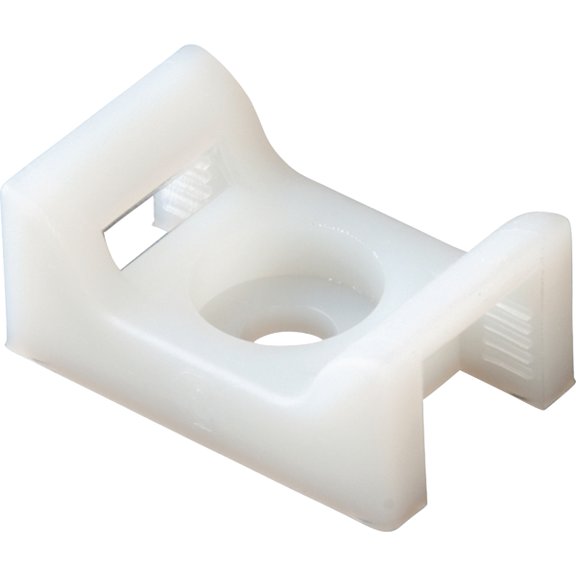 Ancor 199263 Cable Tie Screw Mounts, Natural, 100/pk