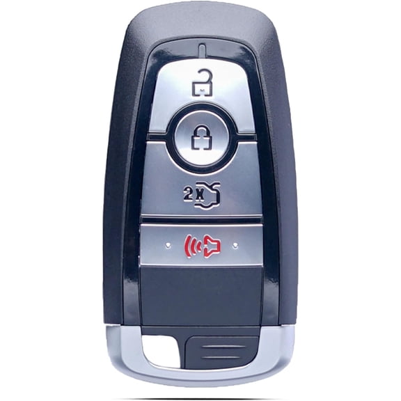 Key Fob Keyless Entry Fits for Ford Fusion Mustang Edge Explorer 2017 2018 2019 2020 2021 2022 Smart Remote Control Key Replacement M3N-A2C93142300 164-R8150 4 Button