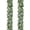 Green and White, variant on Eucalyptus Garland with White Flowers, 4 Packs 5.9Ft Artificial Silver Dollar Eucalyptus Leaves Plant Fake Greenery Hanging Ivy Vines Faux Wreath for Wedding Arch Party Mantle Table Home Decor