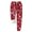 Red, variant on Fesfesfes Casual Christmas Printed Pant Women Keep Warm Long Pants Full Length Pants On Sale