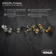 thumbnail image 4 of Kohler K-T73135-4-BL Composé Volume Control Trim&44; Noir Mat, 4 of 4