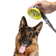 thumbnail image 1 of Wondurdog Deluxe Dog Wash Kit for Shower. Chrome Water Sprayer Brush and Rubber Shield includes Water Pressure Control Valve, 1 of 1