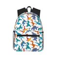 thumbnail image 1 of Easygdp Block Dinosaur Mochila Casual para Portátil, Mochila para Escuela, Viajes, Negocios, 1 of 6