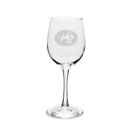 Jaguar 12 oz. Deep Etched Wine Glass