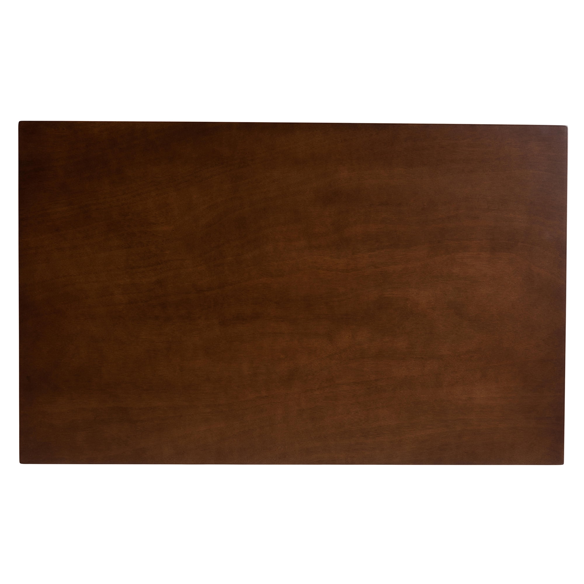 Baxton Studio Britte Mid-Century Modern Transitional Walnut Brown Finished Rectangular Wood Dining Table