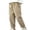 Khaki, variant on Edvintorg Boys' Pants 2026 Winter Elastic Waist Casual Cotton Pants with Pockets Outdoors Joggers For Boys Kids 1-10 Years