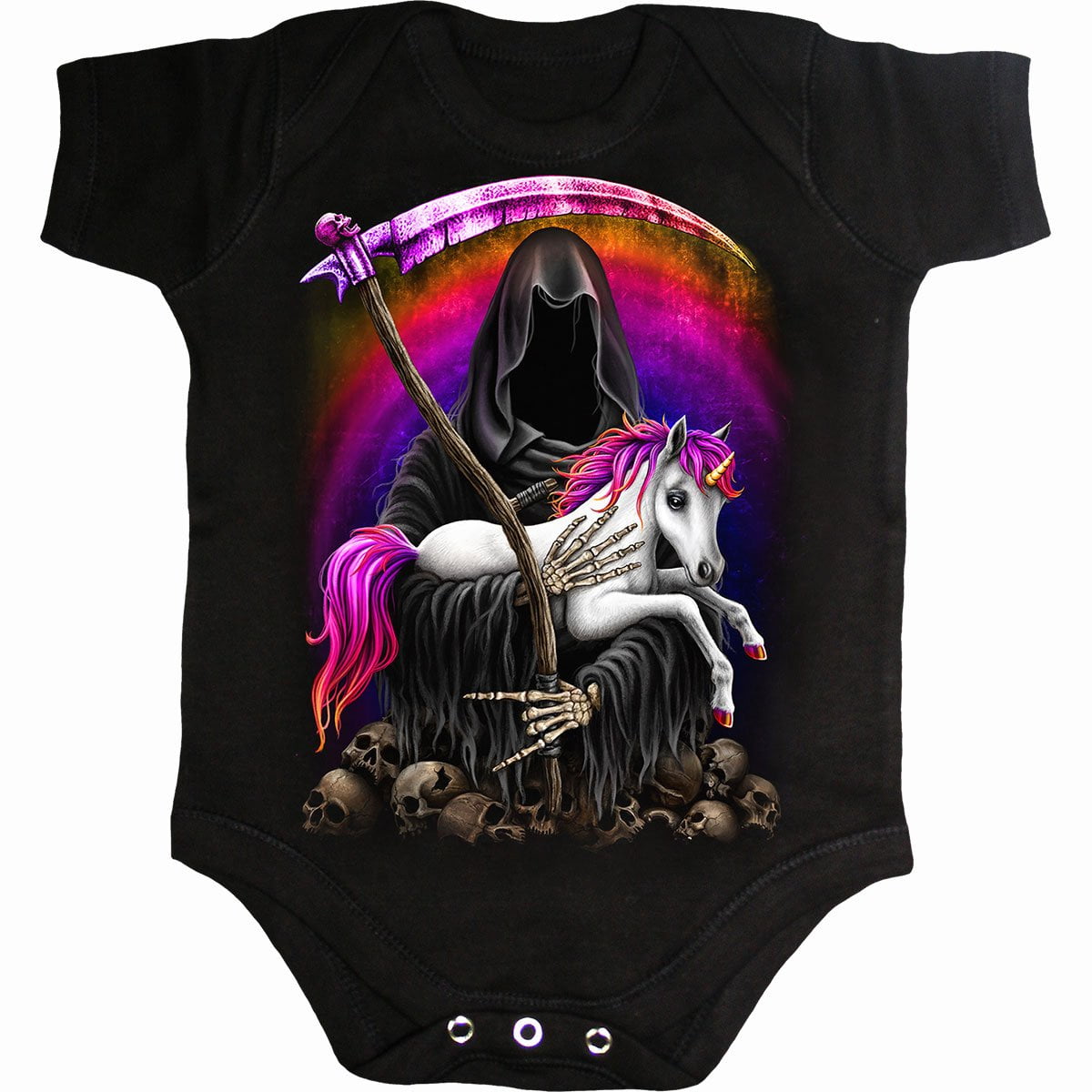 rainbow baby sleepsuit