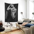 thumbnail image 2 of Tapiz de Jensen Ackles para dormitorio, estampado artístico para colgar en la pared, póster estético, decoración de fondo, tapices para sala de estar, dormitorio, regalo para fanáticos, 60 x 40, 2 of 8